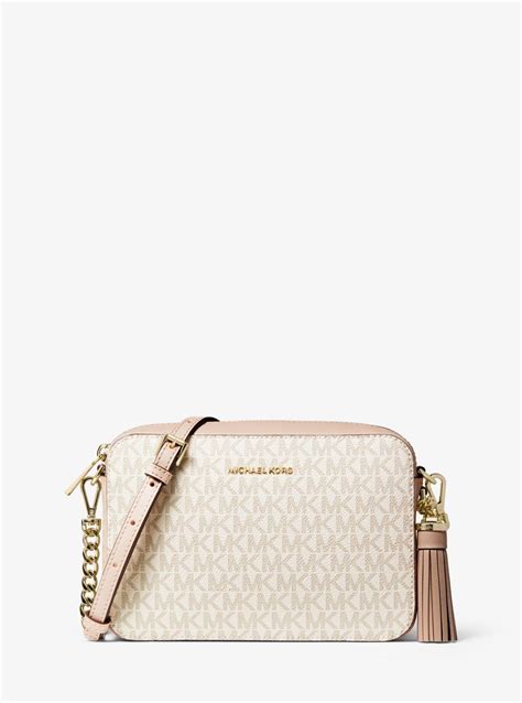 michael kors pink purse crossbody.